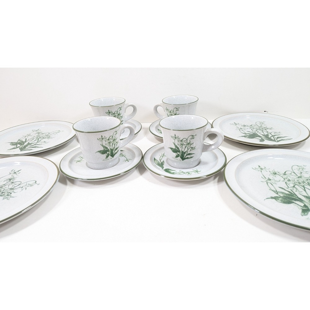 Noritake Mountain Flowers Stoneware 8343 Lot of 12 Pieces Good Condition - Picture 3 of 16